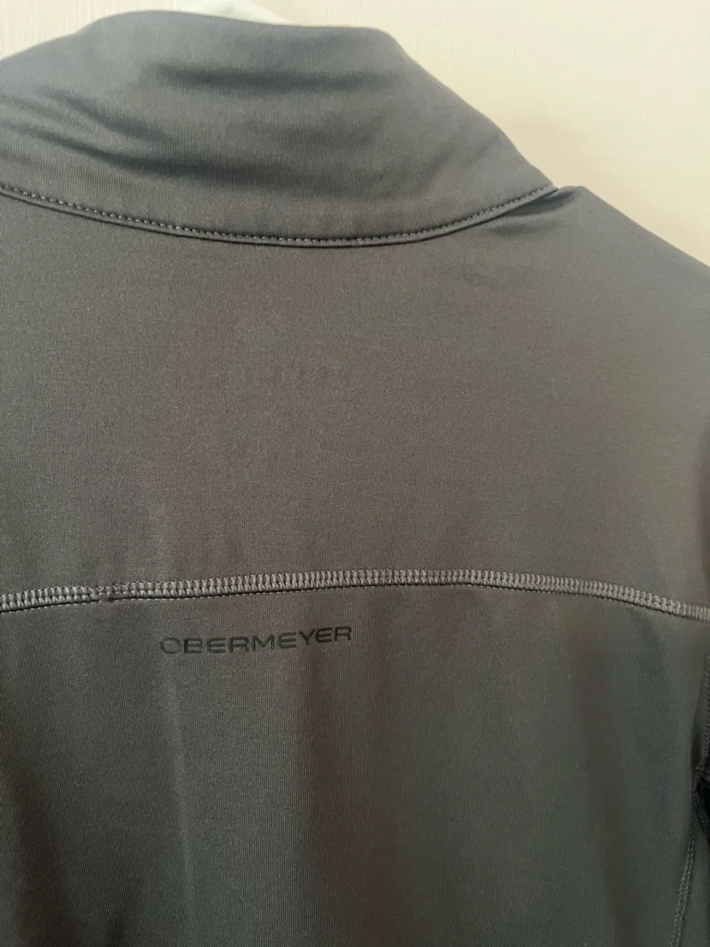 Obermeyer Flex Mens Quarter Zip Gun Powder Gray Technical Base Layer Small